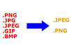 convert up to 5 images file to png or jpeg small2