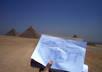 write any message for you on a paper at the sphinx or the great Egyptian pyramids small2