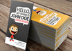 delivers Print─Ready Business Card that Can be Personalized by You and have an Changeable Character on it small3