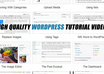 provide over 35 latest version high quality WordPress training video tutorials small3