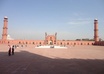 hold a promotional/valentine message/note in front of historical places of Lahore small3