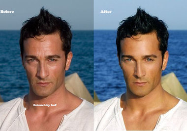 professionally retouch your 2 pictures big3