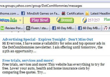 post your 6 to 8 line text ad to 7950 MEMBERS Double Optin These are my Groups on YahooGroups big3