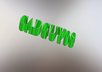 create a 2d drawing of your Name and transformed it to 3D model small3