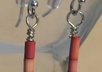 make you a petite pretty pair of Rose colored Earrings on a Sterling Silver Wire small3
