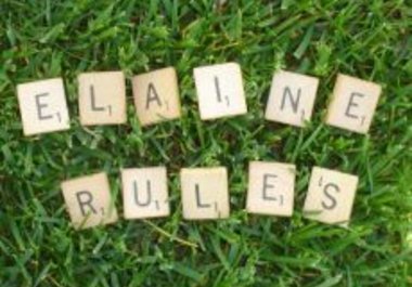 arrange Scrabble tiles to form a message lush, green grass and send you a high res photo big3