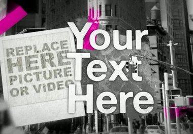 make a cool CITY video with texts and pictures that you want big3