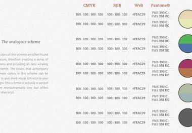 suggest colors for your website, business or brand and give you a booklet big3