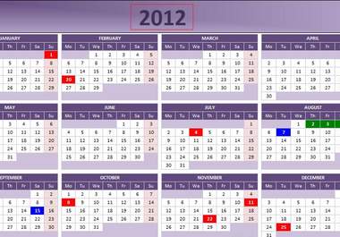 send you a nice collection of 2012 calendars I have put together for your convenience/customization in many formats includes pdf/ppt/doc/jpg big3