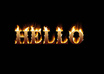 write your message in flaming hot fire text effect small3