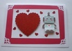send you 2 handmade Valentines Day cards small3