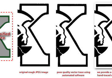 live trace your bitmap or raster image and supply you with a valid vector ai eps big3