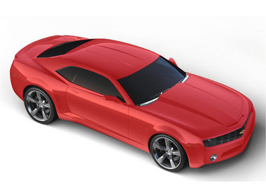make a mock up of your vehicle of a different color big3