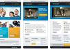 design a stunning facebook iframe landing page template or a facebook microsite using the latest technology in html or wordpress, but NOT small3