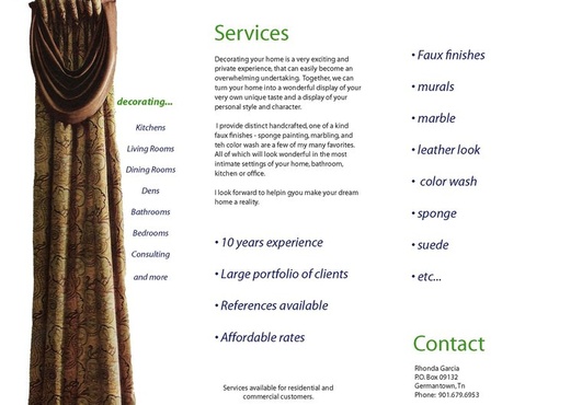design a flyer, business card, brochure, or web banner big3