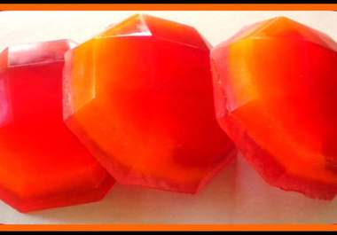 make you an awesome Pomegranate Mango Papaya loofah soap big3