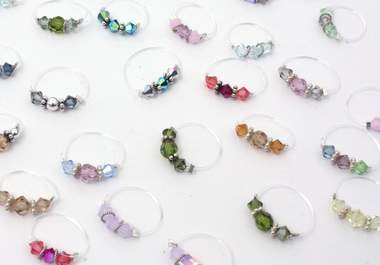 teach you how to make stretchy crystal toe rings big3