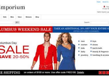 setup/install wordpress  Ecommerce/eshop Online Shop site for you big3
