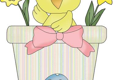 send you a set of 6 adorable Easter clip art graphics for crafts, scrapbooks, websites and more big3