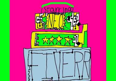 commission my autistic child to create a work of art, any subject, in his style big3