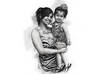 draw a Charcoal Portrait of You or your Pet small3