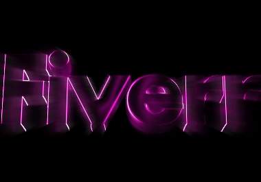 send you five amazingly cool 3d neonized images of your text with font of your choice to use as banner header or facebook timeline image big3