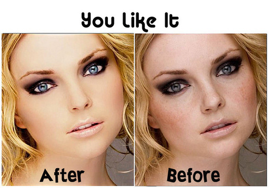 retouch your photo to look glamorous just big3