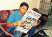 promote you drinking cuppa with newspaper surprise small3