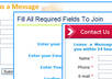 design registeration / Contact Form in PHP