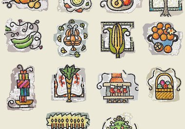 send you over 90 small Mosiac images you can use anywhere from art projects to graphic design projects or even decorative works and blueprints big1