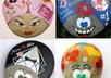 send you over 70 Stone Art Mosaic images for you to use in school art projects or to developing children painting creativity and skills