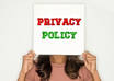 write a PRIVACY policy for your website
