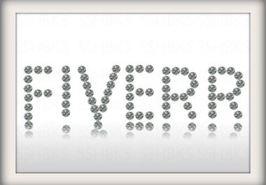 create a wonderful wallpaper using diamonds for writing your name,product etc big1