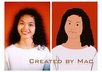 create a Julian Opie Style cartoon character from your photo