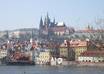 stand on Charles Bridge in Prague and hold up a sign with your logo on it and Prague Castle in the background