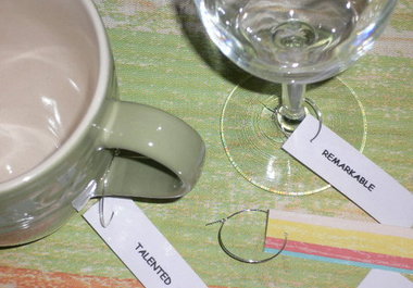 create beverage rings to tell whose drink is whose big1