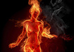 teach the ritual to give your enemies a very hot sensation like burning on FIRE