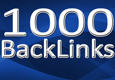 give fast delivery of 1000 backlinks with complete proof in spreadsheet and ping them big1