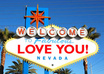 put your name or message on the Las Vegas sign