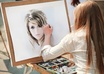 painting Drawing your LOGO Or PHOTo by a girl