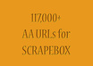give you a fresh list of more than 117000 websites with auto approve comments for use with Scrapebox small1