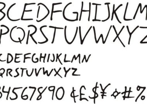 transform your handwriting into a digital computer font big1