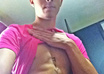 write on my 6 pack abs your name or something with 6 words