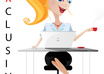 design a cute illustration of a woman for any business or website