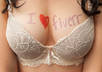 write your name or message on my breasts or butt