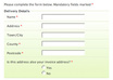 make you a form, validated and sends data to users, admins email address