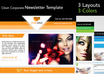 high Quality Elegant Corporate Email Newsletter PSD Template