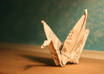 send you 3 paper cranes folded from the paper of real books