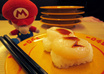 create a video game character sushi message small1
