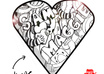 decorate your love with the my Psychedelia decorative and typo style for your valentine small1